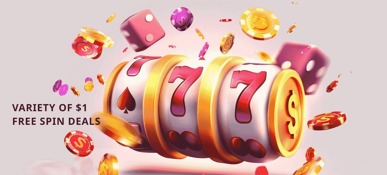 Free spins at $1 minimum deposit casinos