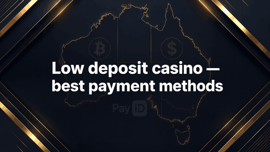 Top payment methods for low deposit casinos